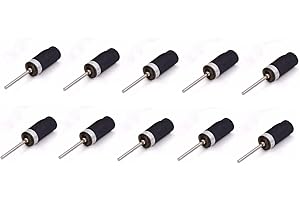 Boxonly 10 Pcs Sander Sticks 1500 Grit Polishing Stick Roller Sanding Drums Sleeves Sander Sandpaper For Plastic Metal Wood Sanding Tools Accessory