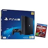 Playstation 4: PlayStation4 Pro - Konsole (1TB, schwarz, Pro) + Marvel’s Spider-Man - Standard Edition