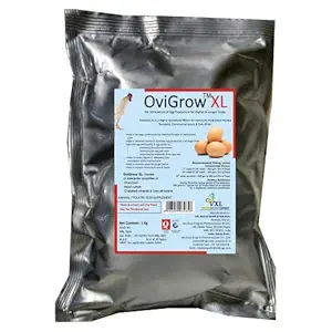 OVIGROW XL (Production in Poultry Breeders, Commercial Layers and EMU Birds) 1Kg