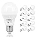 Produktbild 10 Stück E27 10 W Globe LED Glühbirne Edison Schraube Energiesparlampe Glühbirne Glühbirne Glühbirne entspricht 60 W Glühlampen nicht dimmbar 6000 K Kaltweiß Tageslicht 2835 SMD 930 Lumen 270 Grad Abstrahlwinkel Innen Esszimmer Wohnzimmer Schlafzimmer Leszimmer Beleuchtung