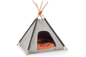 Beeztees K&Bz Bz Tipi Tent Mohaki Grey 50X50X80 450 g