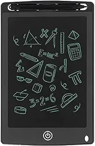 STRIFF LCD Patented Writing Pad Tablet 8.5 Inch Electronic Writing Scribble Board Magnetic with Pen for Kids Adults at Home School Office (Black)