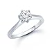 Meenaz Solitaire Rings Silver For Girls & Women Ring Size Fr118 RS.153.00