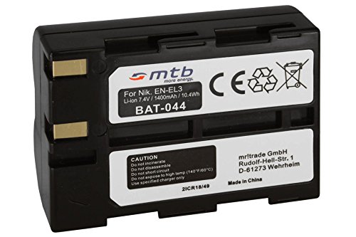 Batterie   Chargeur  USB Auto Secteur  EN-EL3 pour Nikon D50  D70  D70s  D100