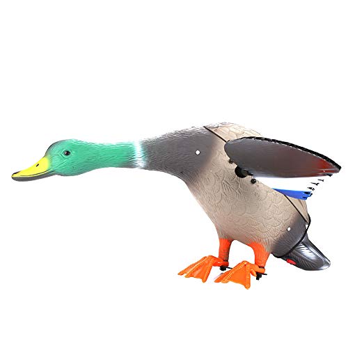 Noblik DC 6V Plastique Motorisé Leurres De Chasse Chasse Au Canard avec des Ailes en Rotation