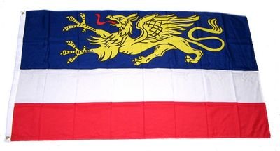Fahne / Stadtflagge Rostock NEU 90 x 150 cm Flagge [Misc.]