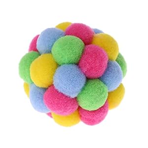 Fogun – Pelota de Juguete para Gatos, Hecha a Mano, diseño de Hierba gatera