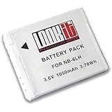 LOOKit - Premium Markenakku NB-6LH - neueste Generation - 1050mAh - kompatibel f&uuml;r Canon PowerShot SX540, SX710, Canon PowerShot SX610, Canon PowerShot SX530 HS, Canon PowerShot SX600 HS, Canon PowerShot SX700, Canon S200, Canon S120, Canon PowerShot SX520, Canon PowerShot SX510 HS, PowerShot SX170 IS