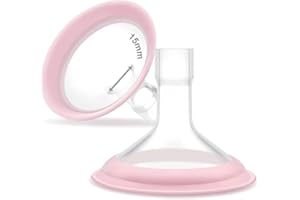 Maymom MyFit Shields, série Pano ; Compatible avec le tire-lait Medele - PersonalFit, Freestyle, Harmony, Maxi, Freestyle Flex Connector ; Connectez-vous au connecteur large/étroit Maymom, 2 pièces