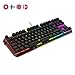 Produktbild DREVO BladeMaster TE Mechanische Gaming Tastatur RGB 88K Nordic-Layout [Linearer Lautloser Gateron Roter Schalter]