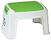 Pourty Up Step Stool (White/Green)