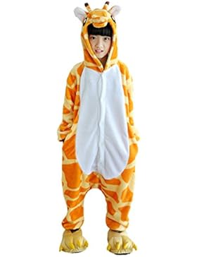 DarkCom Bella Bambini Tutina Pigiameria Cartoon Cosplay Onesies Pigiama Giraffa