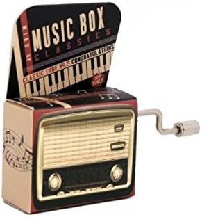 SWAN LAKE Mini Mechanical Crank Music Box