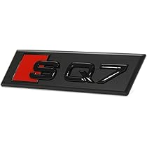 Audi Originale 4M0071802: Anelli Logo Nero Lucido Per Portellone Posteriore Q7/SQ7 (Tipo 4M) Dal 2020 – Black Edition - 5