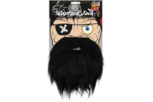 LORD C Adult Moustache Big And Bushy Gringo Tash Novelty Fake Fancy Dress Moustache False Facial Hair Costume Accessory For Adults Masquerade Party Favor Width 10cm Length 9cm (Pack Of 1)