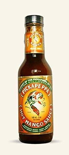 Pickapeppa Hot Mango Sauce 148ml (Pack of 3) - Jamaican Import