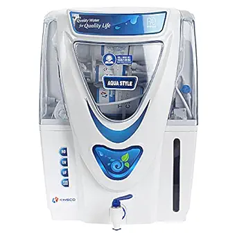 Kinsco Aqua Style 15 Litre Tank RO + UV + UF + TDS Adjuster Pure Copper Water Purifier Dispenser Machine (With Free Pre Filter)