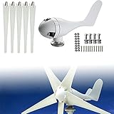 ✔ Niedriger Windgeschwindigkeitsstart (2m / s), hohe Windkraftnutzung, leicht, niedlich, geringe Vibration.