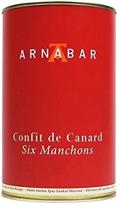 6 Confit Duck Wings / 6 Manchons de canard confits