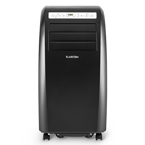 Klarstein Metrobreeze Rom Klimaanlage Klimagerät (Ventilator, 10000 BTU/h, Fernbedienung, LCD-Display, Energieeffizienzklasse A+, Timer-Funktion, Bodenrollen) schwarz - 4