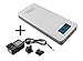 Produktbild XTPower® XT-16000QC2 Powerbank inkl. Netzteil - moderner DC + USB QC2 Akku mit 15600mAh - 1x USB, 1x USB QC2 und DC Anschluss von 12 bis 24V 65W - für Laptop Tablet iPhone Galaxy