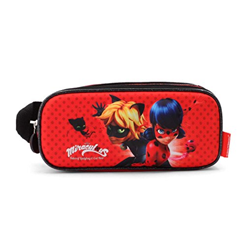 Karactermania Ladybug Defenders Estuches  22 cm  Rojo