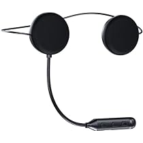 Moman H4P Cuffie Bluetooth 5.1 Per Casco Moto – Altoparlanti Hi-Fi A Membrana In Grafene, Cancellazione Doppio Rumore, FM E Vivavoce, Batteria 1000mAh, IPX6