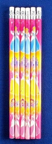 The Little Party Shop 20 x Princess Pencil - Children's Party Bag Filler