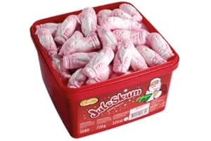 Cloetta Juleskum 720g | Weihnachtsmann-Figuren aus Schaumzucker