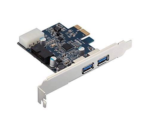 sempre UP33-I19 PCIe USB3.0 Controller 4 Ports, 2 Ports extern, 1x 19pin DualPort Header intern, biete 2 intern USB3.0 Anschlußmöglichkeiten, eignet sich besondes gut für USB3.0 Cardreader und Multipanel