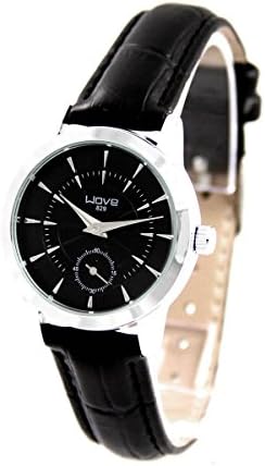 Wave Femme - Montre pour Femme Cuir Noir WAVE 972