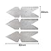 Produktbild 3Pcs 60 Grad 55 Grad messen Messgert Gage Inch Metric Screw Pitcheinstelllehre Zentrum Messgert Mewerkzeuge Regard