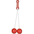 ECVV 1 Piece Lato Lato Click Clacker Ball, Pro-Clackers Ball, Hand Wrist Exercise Ball,Colorful Clackers Knockers Balls- Assorted Clacker Balls on a String,Swinging Ball Toys|Random Color|