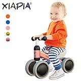 XIAPIA Vélo Bébé sans Pédales Draisienne 10-24 Mois Baby Walker Jouets pour 1 an Bébé Jouet Petit Premier Cadeau Anniversaire Garçon/Fille (Canard Rose) (Rose) (Rose)