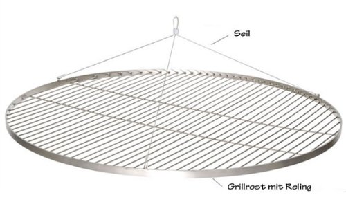 XXL 100 CM GRILLROST EDELSTAHL SCHWENKGRILL GRILL ROST NEU