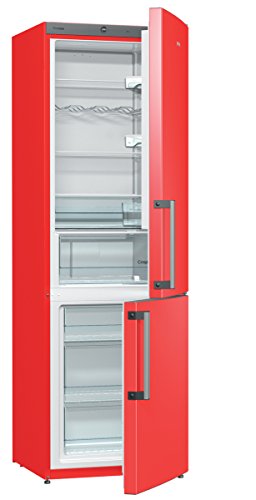 Gorenje RK 6192 ERD Khl-Gefrier-Kombination / A++ / Hhe 185 cm / Khlen: 229 L / Gefrieren: 95 L / Rot / FrostLess / CrispZone / Colour Edition
