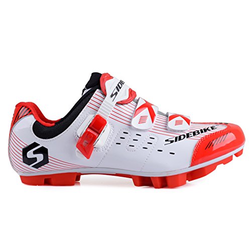 Herren/Mann Professionelle MTB Mountainbike Fahrrad schuhe Radsportschuhe (Wählen Sie eine Größe mehr als üblich) - 2
