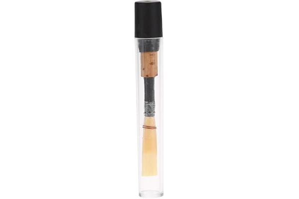 Dilwe 1pcs / 5pcs Anches Hautbois, anches avec boîte en Plastique Accessoire d'instrument Hautbois
