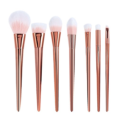 CINEEN 7pcs Make Up Pinsel Set Schminke Bürsten Kit Gesichts Puder Kontur Foundation Concealer Eyeliner