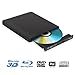 Produktbild AYQ Externe 3D Blu Ray DVD Laufwerk,Brenner USB 3.0 Tragbare Ultra Slim BD/CD/DVD RW Player Disc für Windows 10 7/8 / Vista/XP / Mac OS Linux