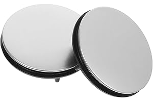 Toddmomy 2pcs Sink Hole Cover 31-40mm Hole Kitchen Faucet Hole Cover Sink Cover Sink Tap Hole Cover (Installing Hole for 31-40mm)