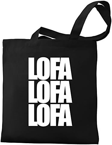 Lofa three words Canvas Tote Bag