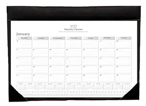 AccuPrints Desk pad 2022 Calendar for Desk for Size 12 by 18 inch