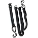 Produktbild ROK Straps Black TACTICAL 18-10ft X 1 Adjustable Tie Down w/Steel Hooks by ROK Straps