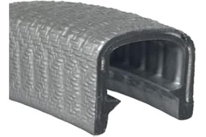 THE METAL HOUSE Jumbo Silver Protective Edge Trim 16.9mm x 15.3 fits 9mm - 12mm