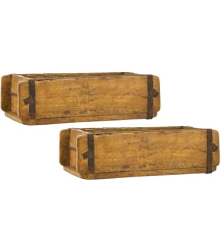 WOOD Caisse En Bois D'environ 40 X 30 X 12 Cm Pour Fruits Et Légumes | Caisse De Rangement En Bois Naturel Pour Le Jardin | Caisse à Pommes Ou à