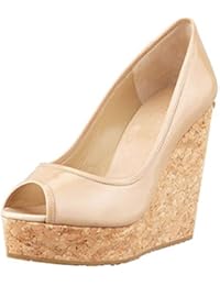 Jimmy Choo - Zuecos para mujer Beige Nude/ Beige 41 (7.5 UK)