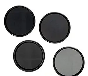 Hanumex 58MM Neutral Density ND Filter 2/4/8/16 KIT for Canon 18-55MM 55-250MM Lens