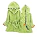 Produktbild BESPORTBLE Kinder Dinosaurier Plüsch Bademantel Unisex Badetuch mit Kapuze aus Baumwolle