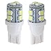 Price comparison product image 10 SMD 501 | W5W | T10 Number Plate Bulbs , 12 V, 8 W, Pack of 2